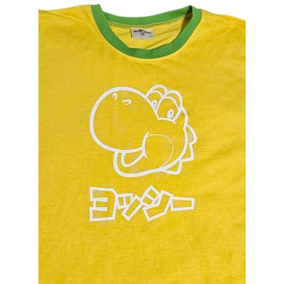 Yoshi T-Shirt Universal Studios Japan Super Nintendo World Colorblock Mens XL - Picture 7 of 12